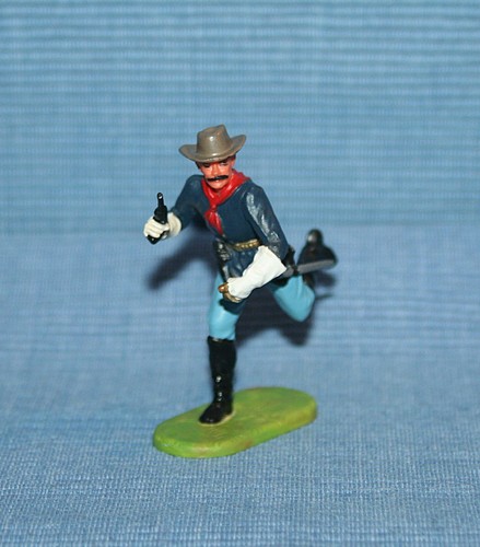 Elastolin figur soldat - elastolin,