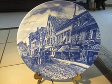 Wandteller Union Brauerei Dortmund von 1987 Blick vom oberen Westenhellweg