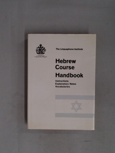 Hebrew course handbook - hebrew,