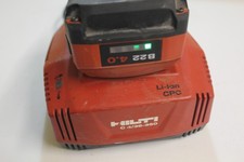 HILTI® Ladegäret C4/36-350  und  Akku B22/4,0 Ah  als Defekt