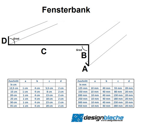 150 lange fensterbank - cm,
