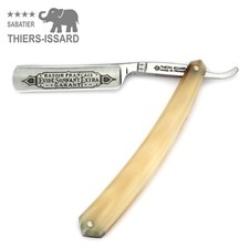 Thiers-Issard Rasiermesser Frankreich - Hornspitze hell - 5/8" C135 Karbon-Stahl