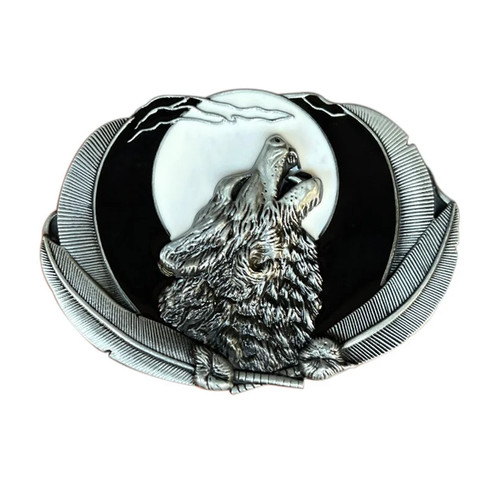 Gürtelschnalle buckle wolf - gürtelschnalle,