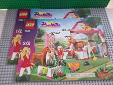 Lego Belville 7585 Bau Anleitung, Pferdestall