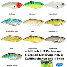 Spro TEPPAN VIB Vibrations Bait Nippon Zikade Wobbler Japan 10 Farben / 5 Größen