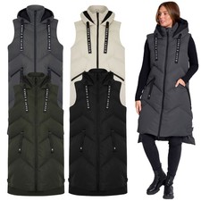 Damen Longline gefütterte