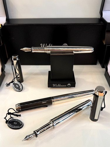 Waldmann carbon füllhalter - f.,