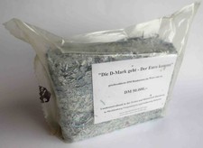 50.000 DM Mark Fünfzigtausend Geschredderte Banknoten als Brikett Landesbank