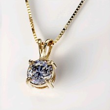 Echtgold Kette 14K 585 Diamant