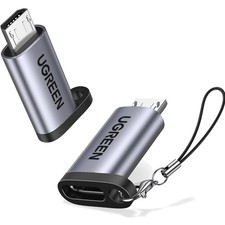 Micro USB Adapter, USB C, Daten & Lade, Kompatibel Galaxy, Xiaomi, LG, Tablet