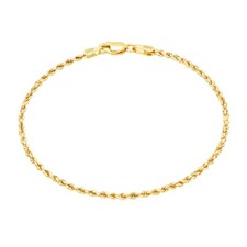 14k Gelbgold Solide 1.5mm