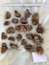 Konvolut  Amethyste aus Schlottwitz / Erzgebirge Fundzustand 20 Stück / ca. 3 kg