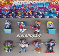 Kompletter Satz Koala MUSIC SHOW von Kuchenmeister inkl. aller 8 BPZ MUSICSHOW