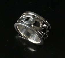 Biker Herrenring Silber massiv