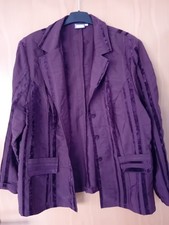 Damen Blazer Gr 46 Chico Rotbraun #26