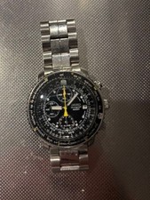 Seiko Fliegeruhr Chronograph