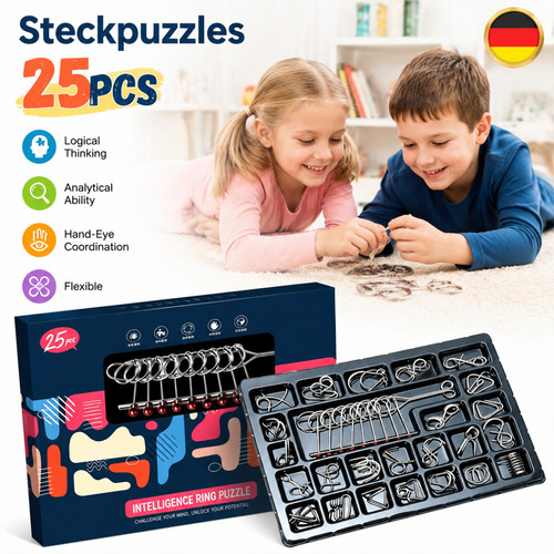 Metall puzzle set - puzzle,
