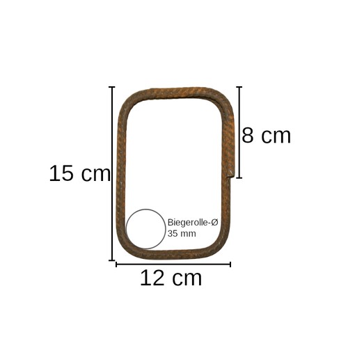 Betonstahl bügel 15 - mm,