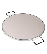 ERATEC Brotbackstein Ø32 cm – Pizzastein Rund, Für Pizza & Brot, Ohne Chemische