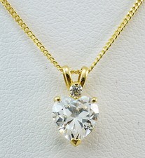 333 Gelbgold Kette mit kleinem