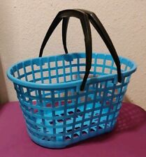 DDR-PNEUMANT EINKAUF MEHRZWECK KORB in BLAU - 42 cm x 28 cm x 22,5 cm  - VINTAGE