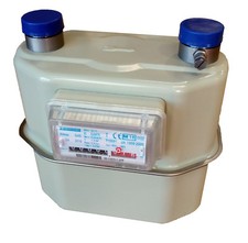 G4 U6 Membran Gaszähler,1",152,4mm zentriert,Nat Gas,LPG,Haushaltsgröße