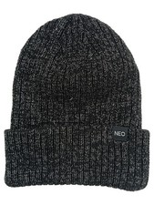 adidas NEO Damen Mütze Beanie Schwarz Casual Strickmütze