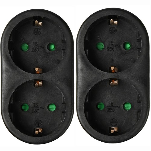 Stück doppelstecker - stück,
