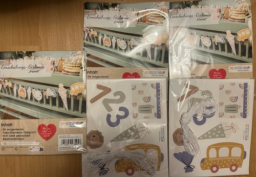 Einschulung deko set - 5,