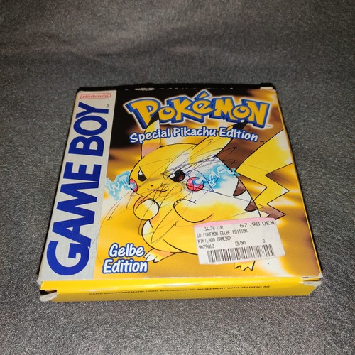 Pokémon gelbe edition - pokémon,