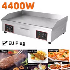 4400W Gastronomie Grillplatte Bratplatte Bräter Griddleplatte Grill Griddle DE