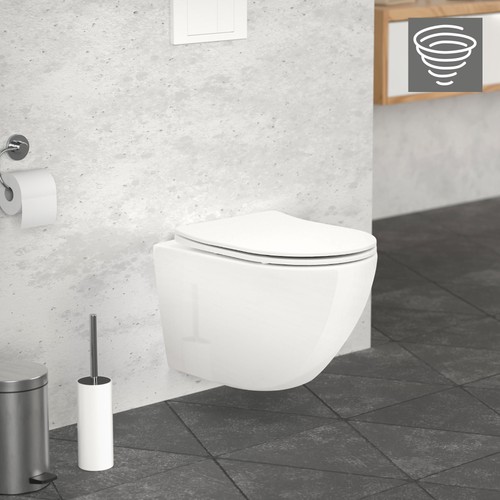 Tornadospülung wand hänge - hänge, wc
