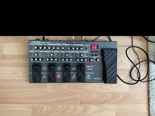 Boss multi effektgerät - me-80, multi-effektgerät