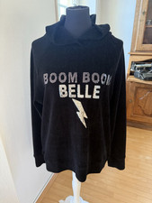 Yippie Hippie Hoodie schwarz M