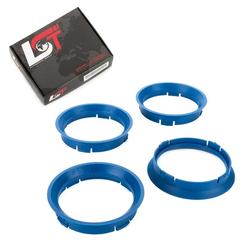 Zentrierringe blau für - 4x,