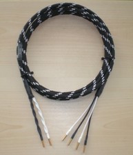 inakustik Referenz LS 1002 Lautsprecherkabel bi wiring mit Hohlbanana 2x4m