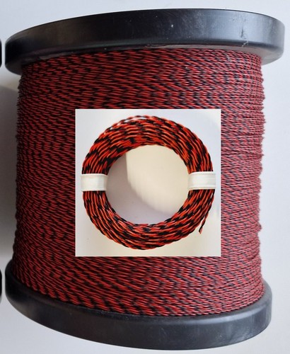 Liyz kabel 04mm rot weiß - 0,04mm²,