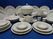 Kaiser Porzellan Dubarry Rokokoform ORANGERIE Speiseservice für 12 P.  47 Teile