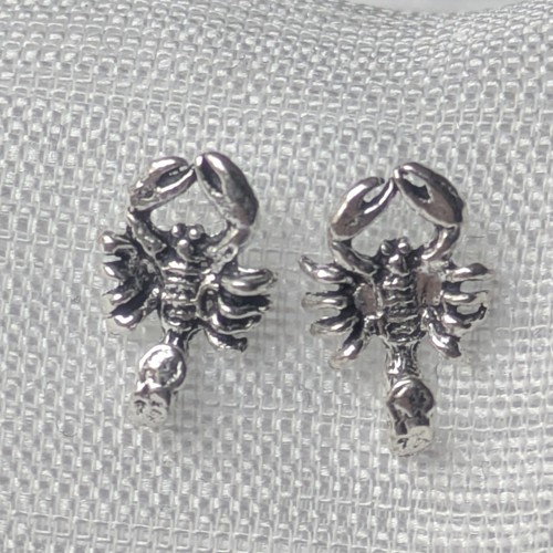 Ohrstecker skorpion 925 silber - ohrstecker,