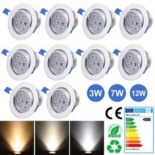 3W/7W/12W LED Einbaustrahler