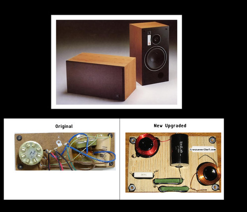 Jbl l26 crossover upgrade - ,
