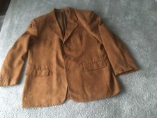 Man's World Innovative Klassik Jacket / Jacke, Wildlederoptik, hellbraun, Gr. 26