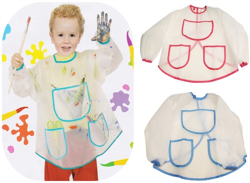 Kinderschürze langarm