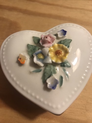 Porzellan herz dose fine - dose, china