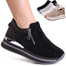 Damenschuhe Plateau Sneaker