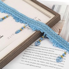 10,5M Vorhang Quastenbesatz