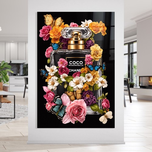 Wandbild luxus parfum - wandbild,