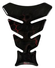 Tankpad Waben Muster Rot