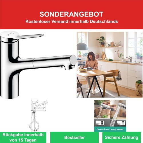 Hansgrohe küchenarmatur zesis - hansgrohe,