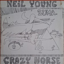 NEIL YOUNG & Crazy horse ZUMA  Reprise innere sleeve  + Heavy matte sleeve DE